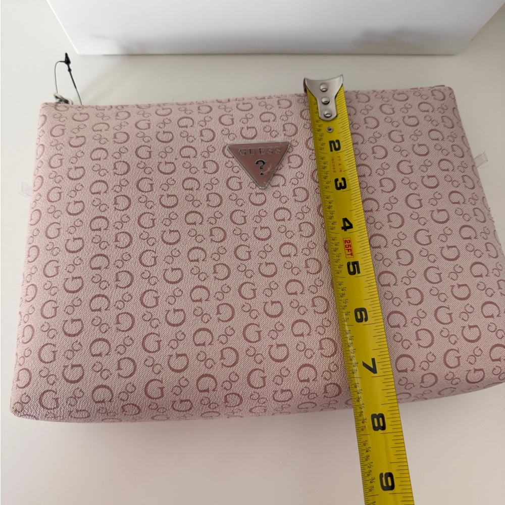 New GUESS Pink Patterned Women's Bag - Picture 4 of 5